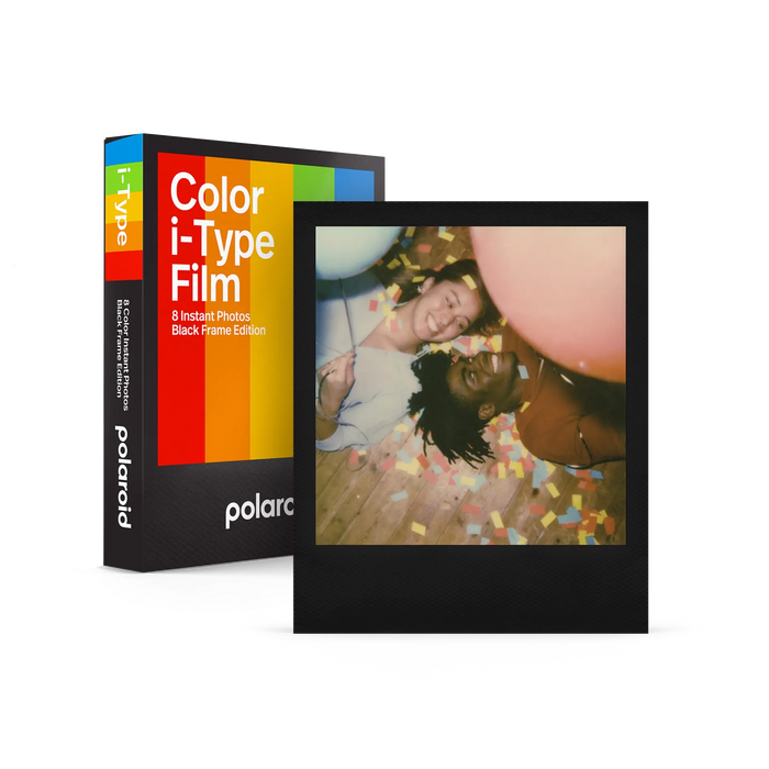 Касета Polaroid i-Type, чорно-білі рамки Fotovramke 