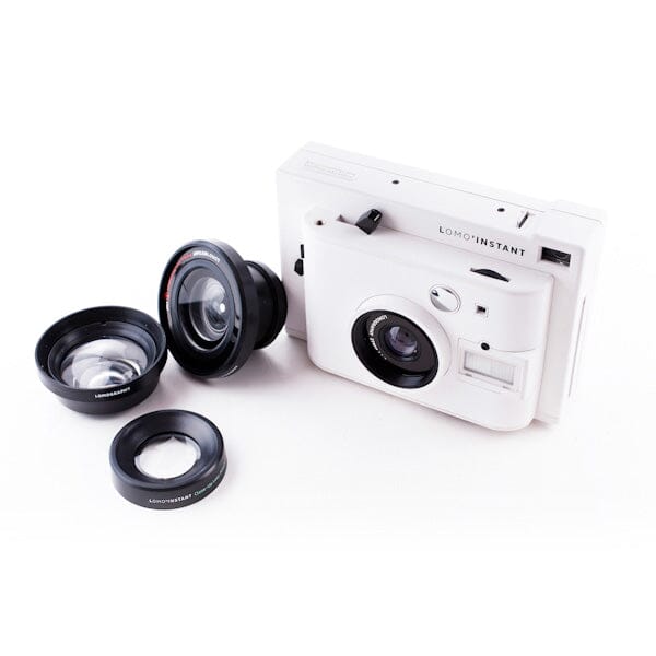 Моментальна камера Lomo Instant и 3 об`єктива, біла Fotovramke 