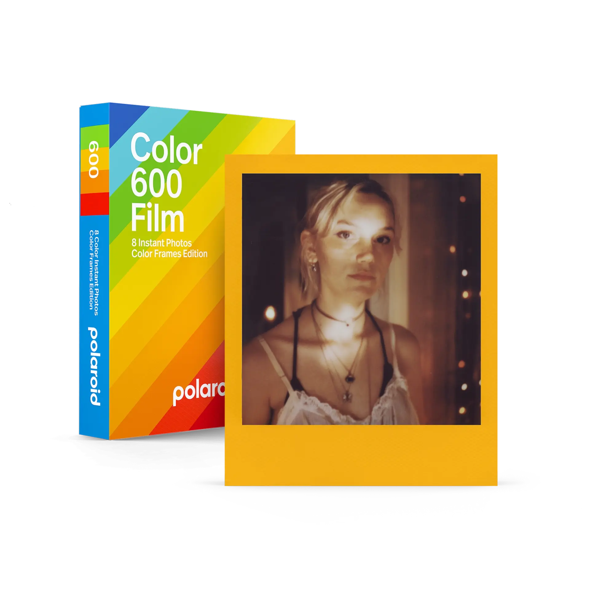 Касети для Polaroid 600ї серії (кольорові в різних рамках)