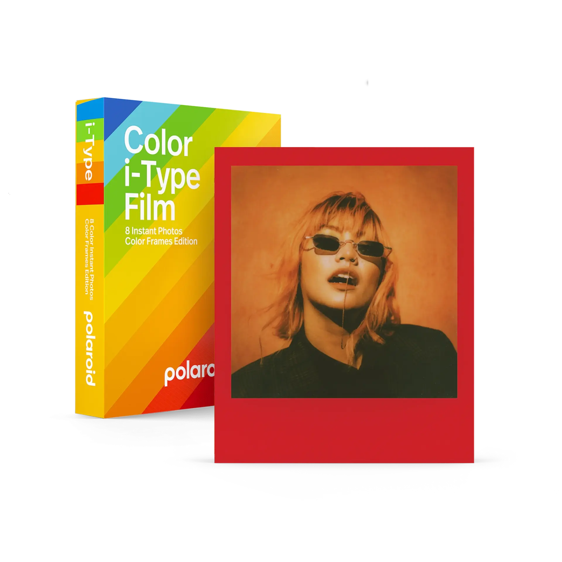 Касета для Polaroid i-Type, (кольорові в різних рамках)