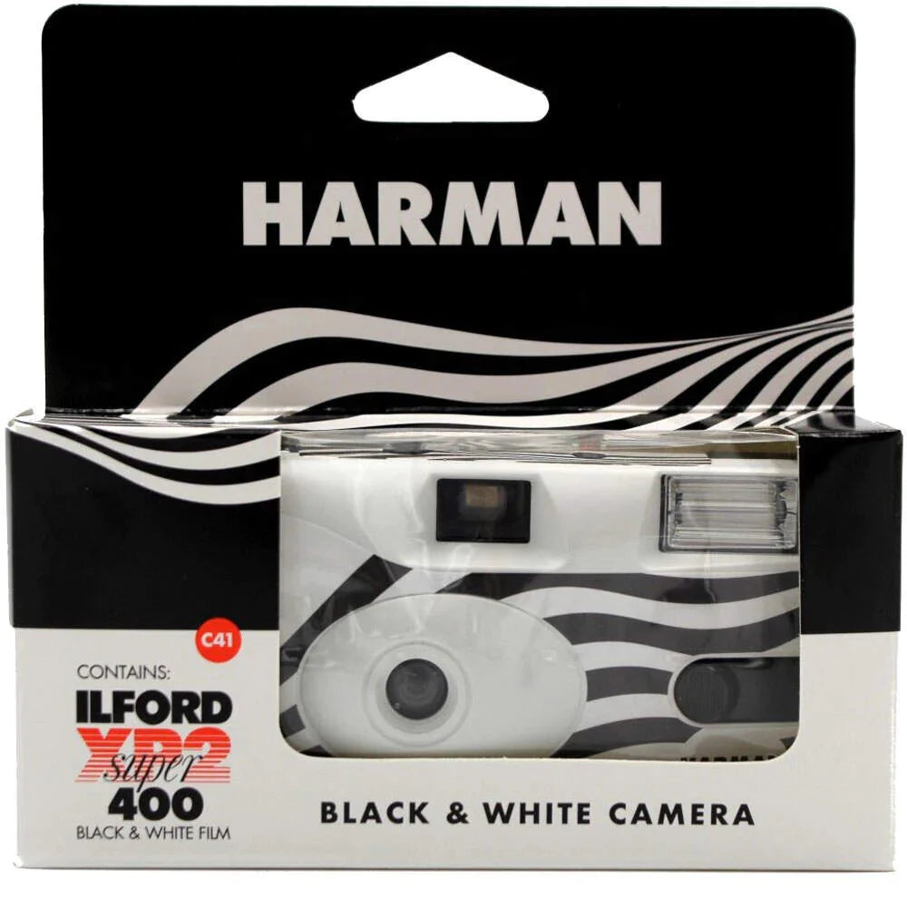 Чорна-біла одноразова камера lford XP2 Super 400
