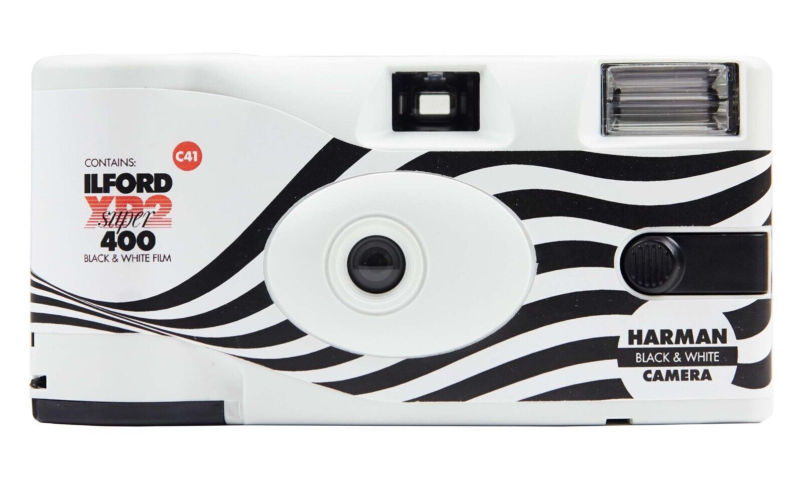 Чорна-біла одноразова камера lford XP2 Super 400