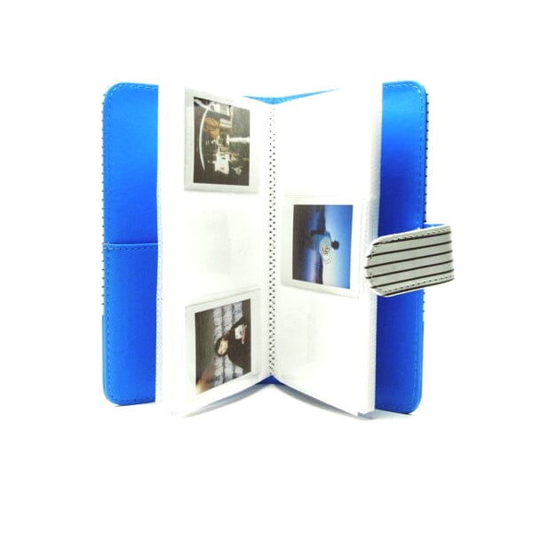 Альбом Instax Mini с полосками, синий Fotovramke 