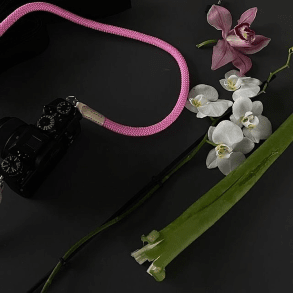 Ремінь для камер Native рожевий (100 або 120см на ваш вибір) Fotovramke 