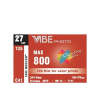Кольорова плівка Vibe 800 max на 27 кадрів Fotovramke 