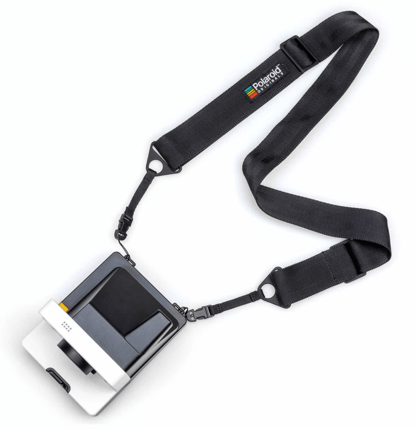 Ремень для камер Polaroid Strap Flat чёрный Fotovramke 