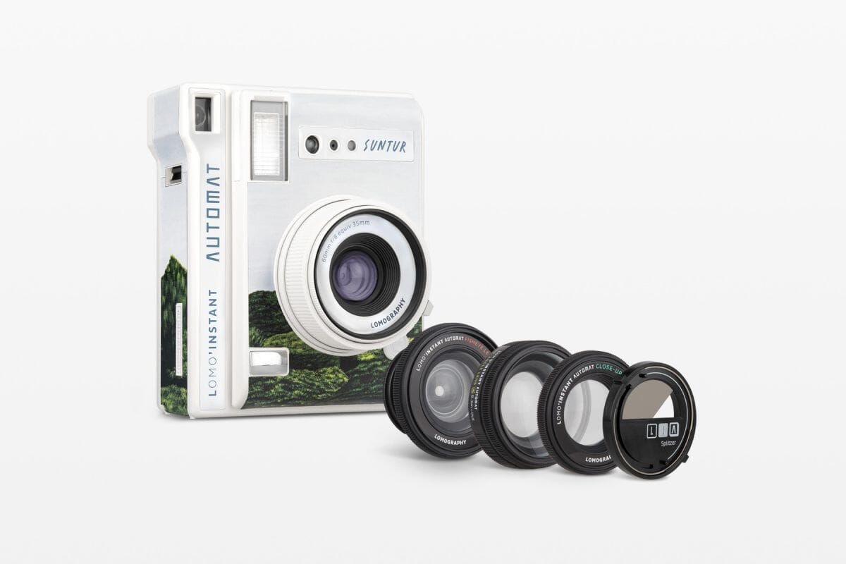 Камера Lomo Instant Automat + 4 lenses, Suntur Edition Fotovramke 