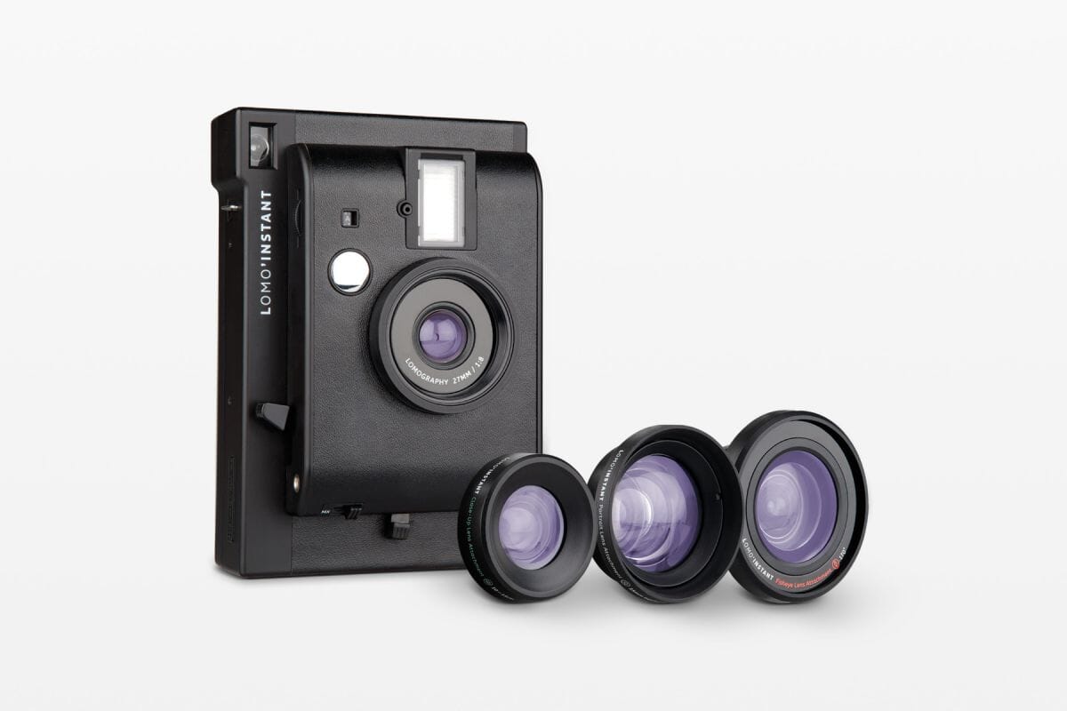 Lomo Instant & Lenses, чорна Fotovramke 